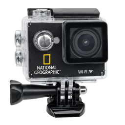 National Geographic Full-HD Action Camera, 140°, 30m waterproof Manuel utilisateur | Fixfr