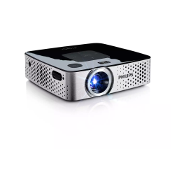 Philips PPX3417W/EU PicoPix Projecteur de poche Manuel utilisateur | Fixfr