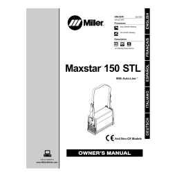 Miller MAXSTAR 150 S Manuel utilisateur | Fixfr