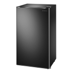 Insignia NS-CF33BK8 3.3 Cu. Ft. Mini Fridge Mode d'emploi