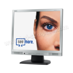 NEC AccuSync&reg; LCD73VM Manuel utilisateur