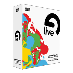 Ableton Live 7 LE Mode d'emploi | Fixfr