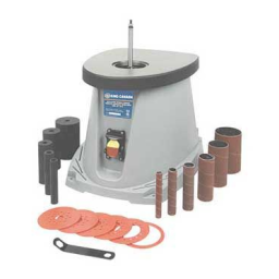 King Canada KC-701C OSCILLATING SPINDLE SANDER Manuel utilisateur | Fixfr