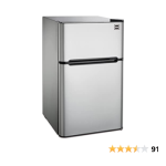 Igloo FR834I-E 3.2 CU FT COMPACT FRIDGE STAINLESS STEEL DESIGN DOOR Manuel utilisateur