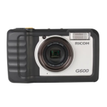 Ricoh G600 Manuel utilisateur