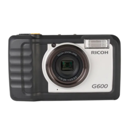 Ricoh G600 Manuel utilisateur | Fixfr