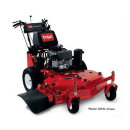 Commercial Walk-Behind Mower, Floating Deck Pistol Grip Hydro