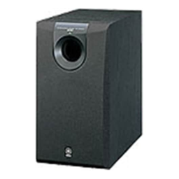 Yamaha YST-SW005 Manuel du propriétaire | Fixfr