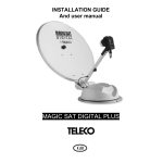 Teleco Magic Sat Super Digital 2 CI Manuel utilisateur