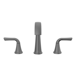 Delta 35890LF-BL Larkin Matte Black 2-Handle Widespread WaterSense Bathroom Sink Faucet Manuel utilisateur | Fixfr
