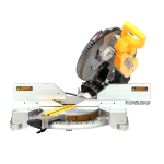 DeWalt DW716 Miter saw Manuel utilisateur