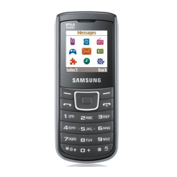 Samsung GT-E1055G Manuel utilisateur | Fixfr