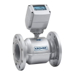 KROHNE WATERFLUX 3070 V3 Manuel utilisateur