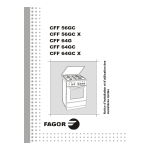 Fagor CFF-64GC Manuel utilisateur