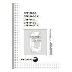 Fagor CFF 56GC : Notice + Chat IA &amp; PDF
