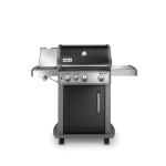 Weber Spirit E-330 3-Burner Liquid Propane Gas Grill in Black with Built-In Thermometer Guide d'installation