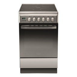 HOTPOINT/ARISTON H5VMH6A (X) EA Cooker Manuel utilisateur | Fixfr