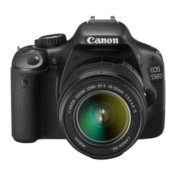 Canon EOS 550D Mode d'emploi | Fixfr