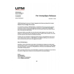 UPM HTM621 Thermostat Manuel d'Utilisation | AI Chat | Fixfr