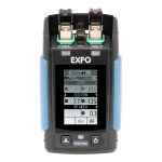 EXFO PPM-350D PON power meter Mode d'emploi