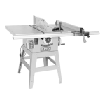 King Canada KC-10GC 10&quot; CONTRACTORS TABLE SAW Manuel utilisateur