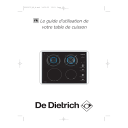 De Dietrich DTI421XL1 Manuel utilisateur | Fixfr