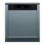 HOTPOINT/ARISTON HBO 3T21 W B Dishwasher Manuel utilisateur