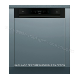 HOTPOINT/ARISTON HBO 3T21 W B Dishwasher Manuel utilisateur | Fixfr