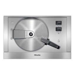 Miele DGD 7635 OBSW Four vapeur Manuel du propriétaire | Fixfr