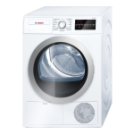 Bosch WTW86391FG Manuel utilisateur + Chat IA