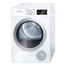 Bosch WTW86391FG Manuel utilisateur + Chat IA | Fixfr