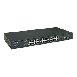 Trendnet TEG-S2600i Manuel utilisateur | Fixfr