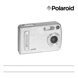 Polaroid A600 Manuel utilisateur | Fixfr