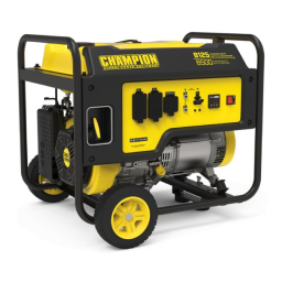 Champion Power Equipment 100462 6500-Watt Generator Manuel utilisateur | Fixfr