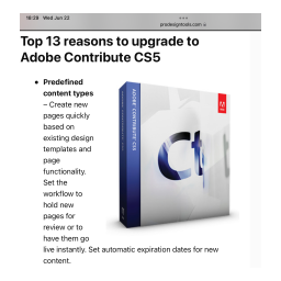 Adobe Contribute 6.5 Manuel utilisateur | Fixfr