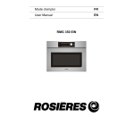 ROSIERES RMG350EIN Manuel utilisateur