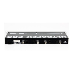 Behringer EX3200 Manuel utilisateur | Fixfr