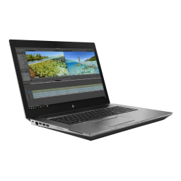 HP ZBook 17 G6 Mobile Workstation Manuel utilisateur | Fixfr