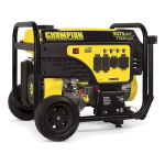 Champion Power Equipment 100621 Black Diamond 9500-Watt Electric Start Generator BD100621 Manuel utilisateur