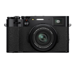 Fujifilm X-100V Manuel utilisateur | Fixfr