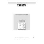 Zanussi ZKF650LX Manuel utilisateur