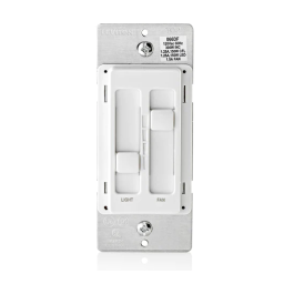 Leviton 66DF-10W SureSlide Dual Quiet Fan and Light Control Manuel utilisateur | Fixfr