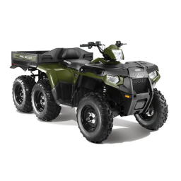 ATV or Youth Sportsman Big Boss 6x6 800 EFI 2013 Manuel du propriétaire | Fixfr