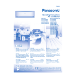 Panasonic CUE15JKE1 Operating instrustions