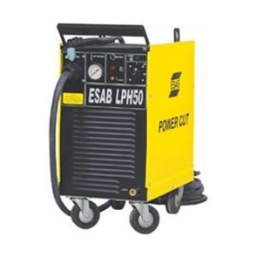 ESAB LPH 50 Manuel d'instructions | AI Chat & PDF | Fixfr