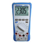 PeakTech P 2015 A True RMS 1000 V digital multimeter 4000 Counts Manuel du propri&eacute;taire