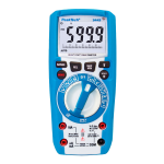 PeakTech P 3443 Digital multimeter 6,000 counts, IP67 Manuel du propri&eacute;taire