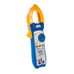 PeakTech P 1670 TrueRMS clamp meter 50,000 counts 1000 A AC/DC, BT Manuel du propri&eacute;taire