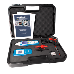 PeakTech P 3435 Cable detector - set, transmitter and receiver Manuel du propriétaire | Fixfr