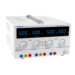 PeakTech P 6145 Digital Laboratory Power Supply Manuel du propriétaire | Fixfr